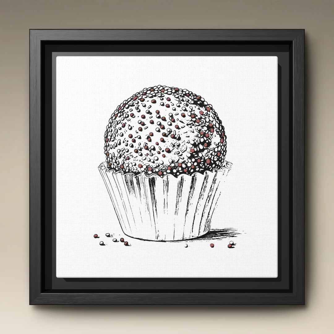 Brigadeiro Framed Canvas