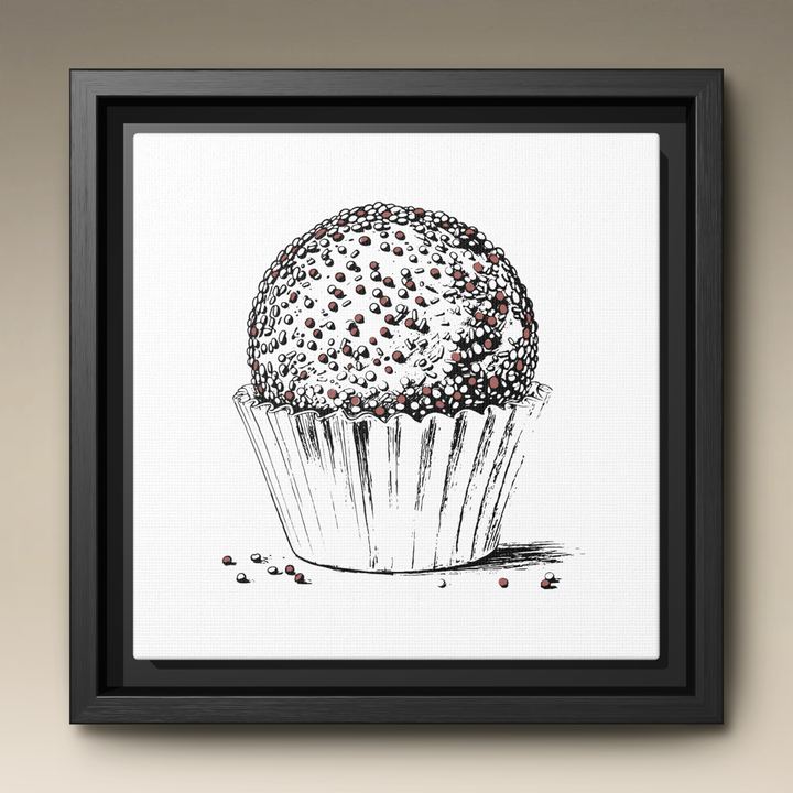 Brigadeiro Framed Canvas