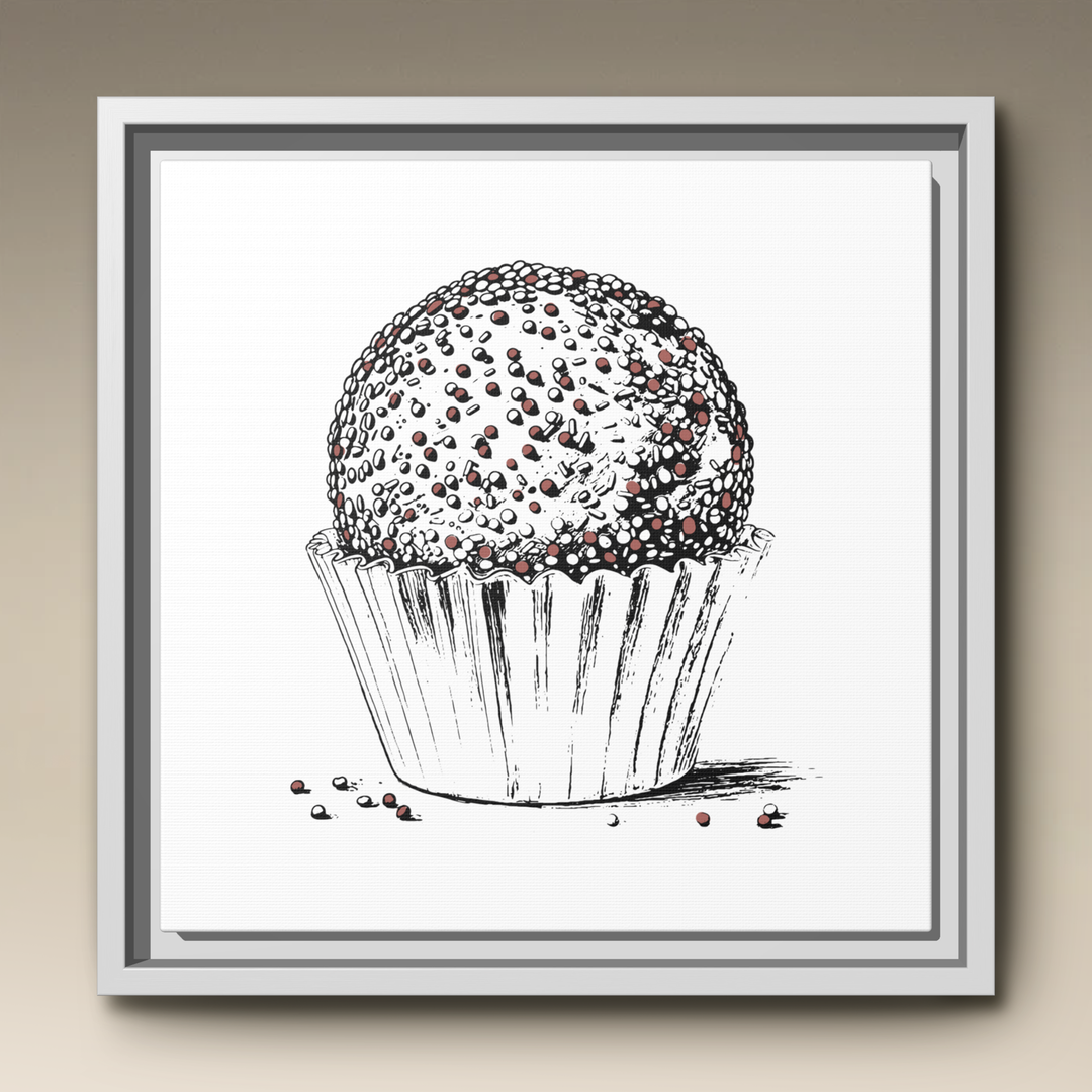 Brigadeiro Framed Canvas