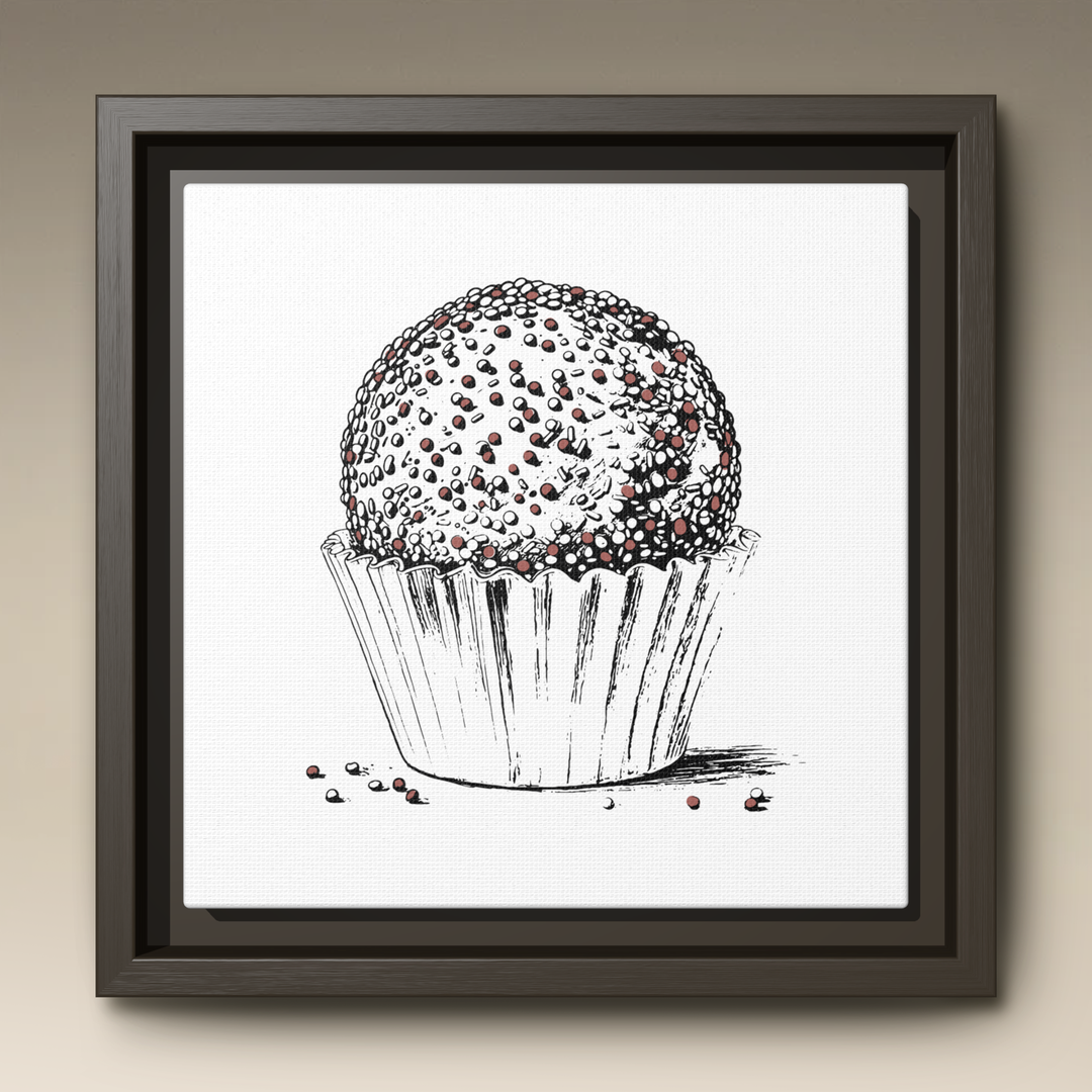 Brigadeiro Framed Canvas