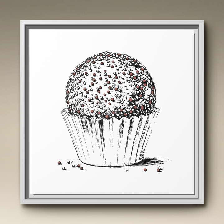 Brigadeiro Framed Canvas