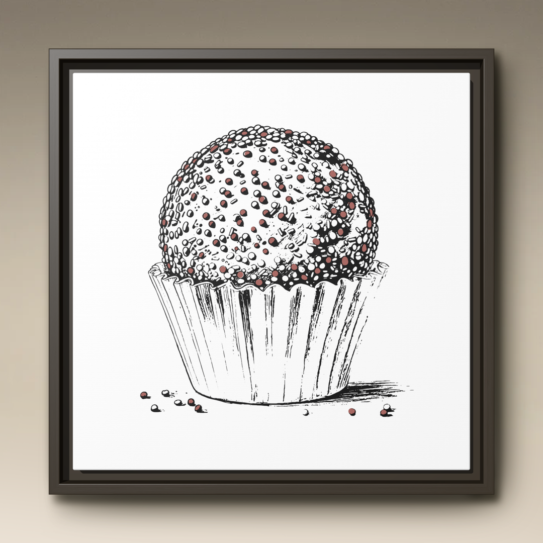 Brigadeiro Framed Canvas
