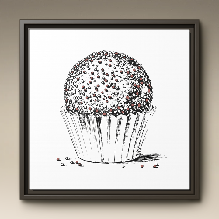 Brigadeiro Framed Canvas