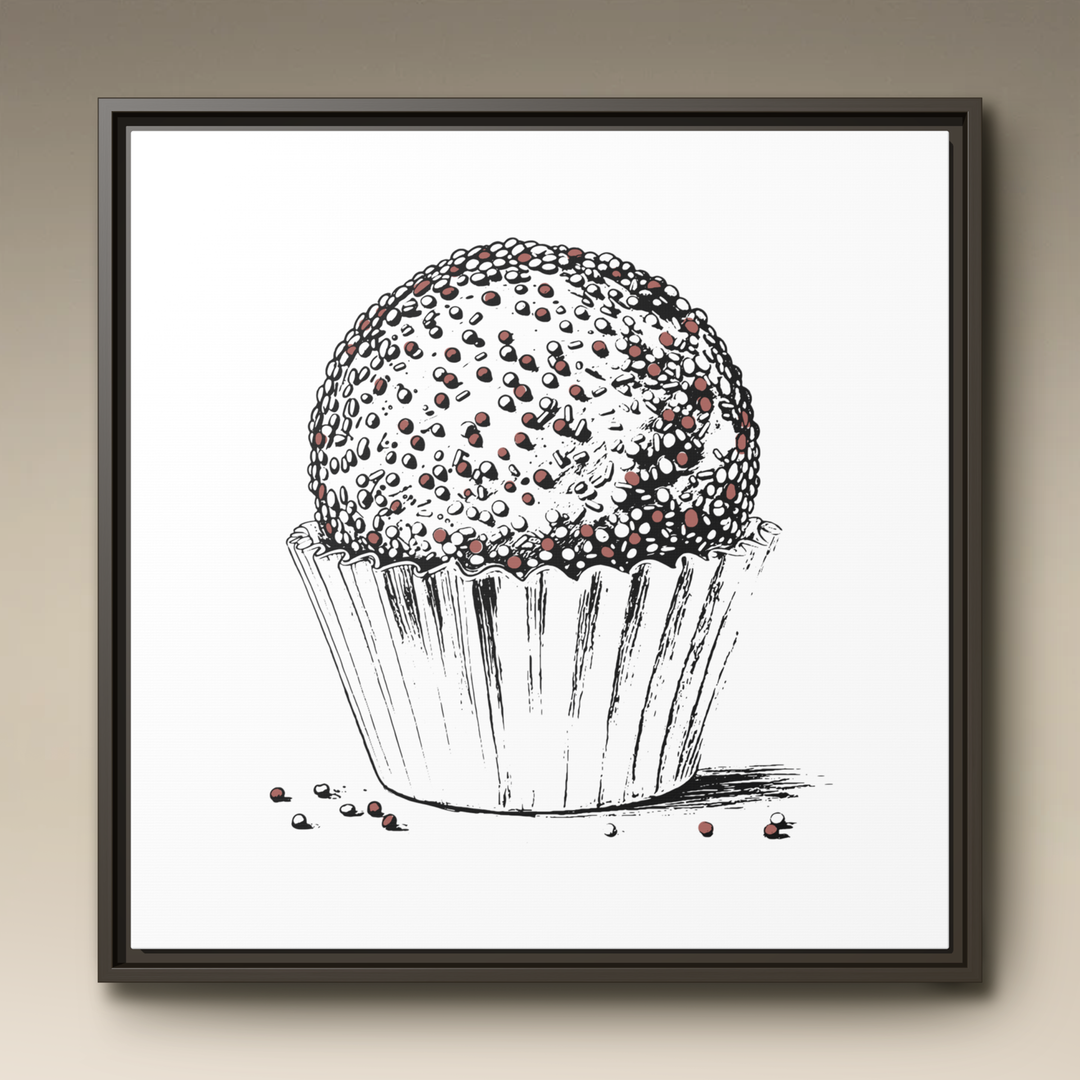Brigadeiro Framed Canvas