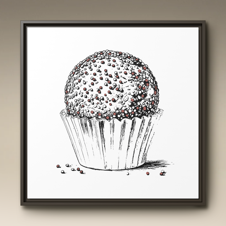 Brigadeiro Framed Canvas