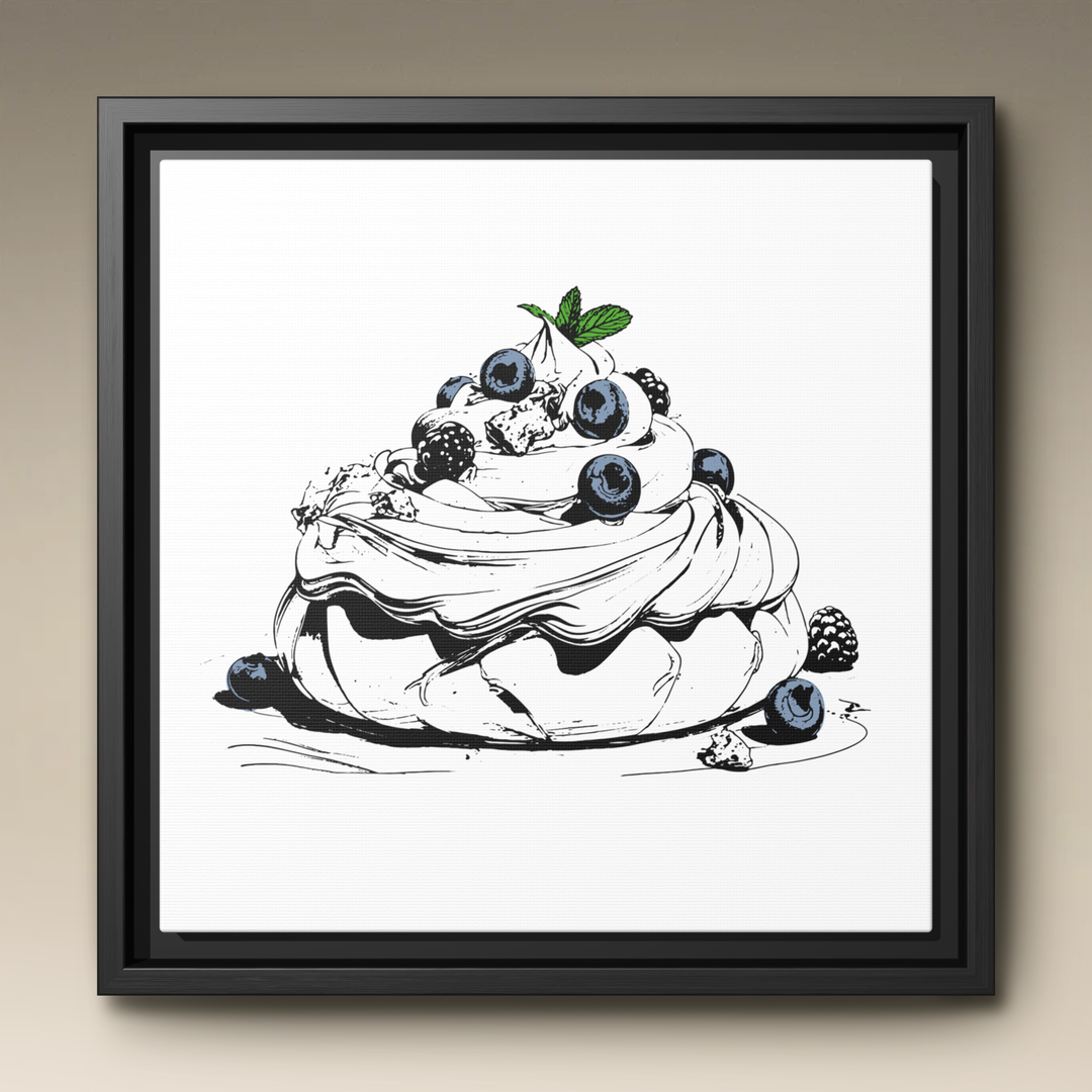 Pavlova Framed Canvas