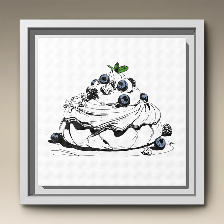 Pavlova Framed Canvas