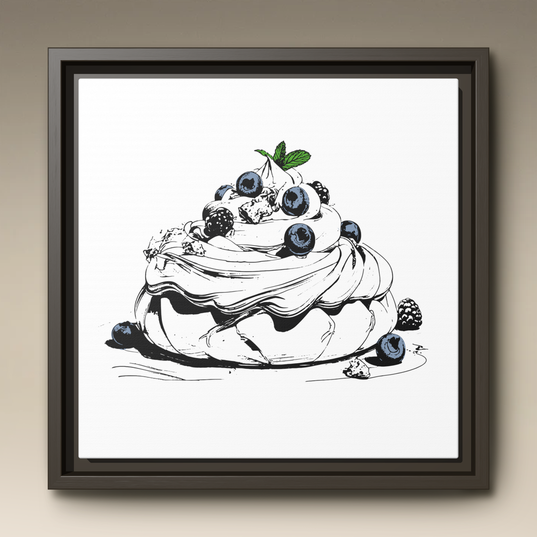 Pavlova Framed Canvas