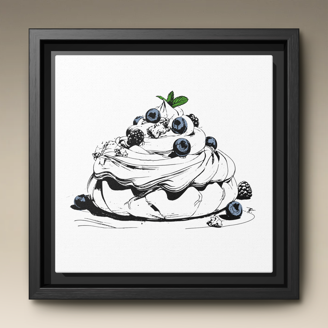 Pavlova Framed Canvas