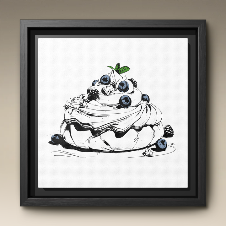 Pavlova Framed Canvas