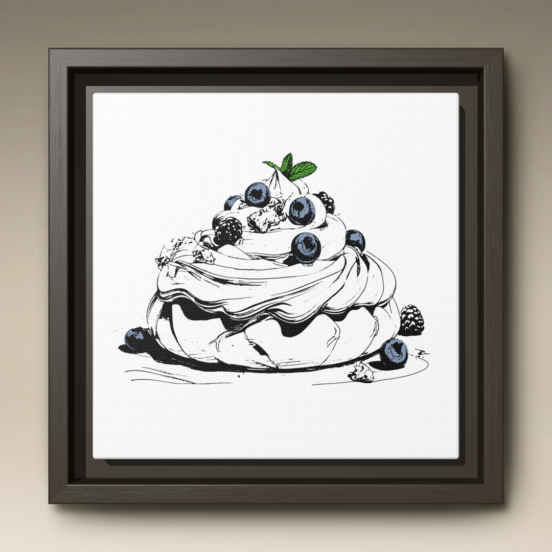 Pavlova Framed Canvas