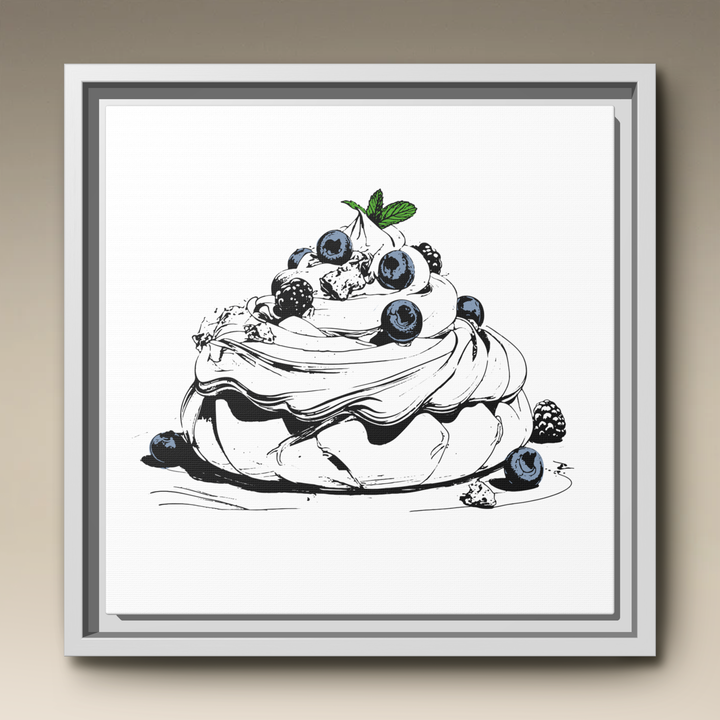 Pavlova Framed Canvas