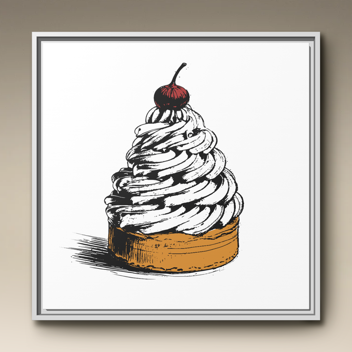 Mont Blanc Framed Canvas