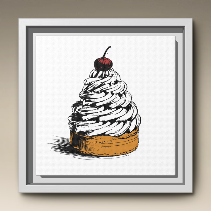 Mont Blanc Framed Canvas