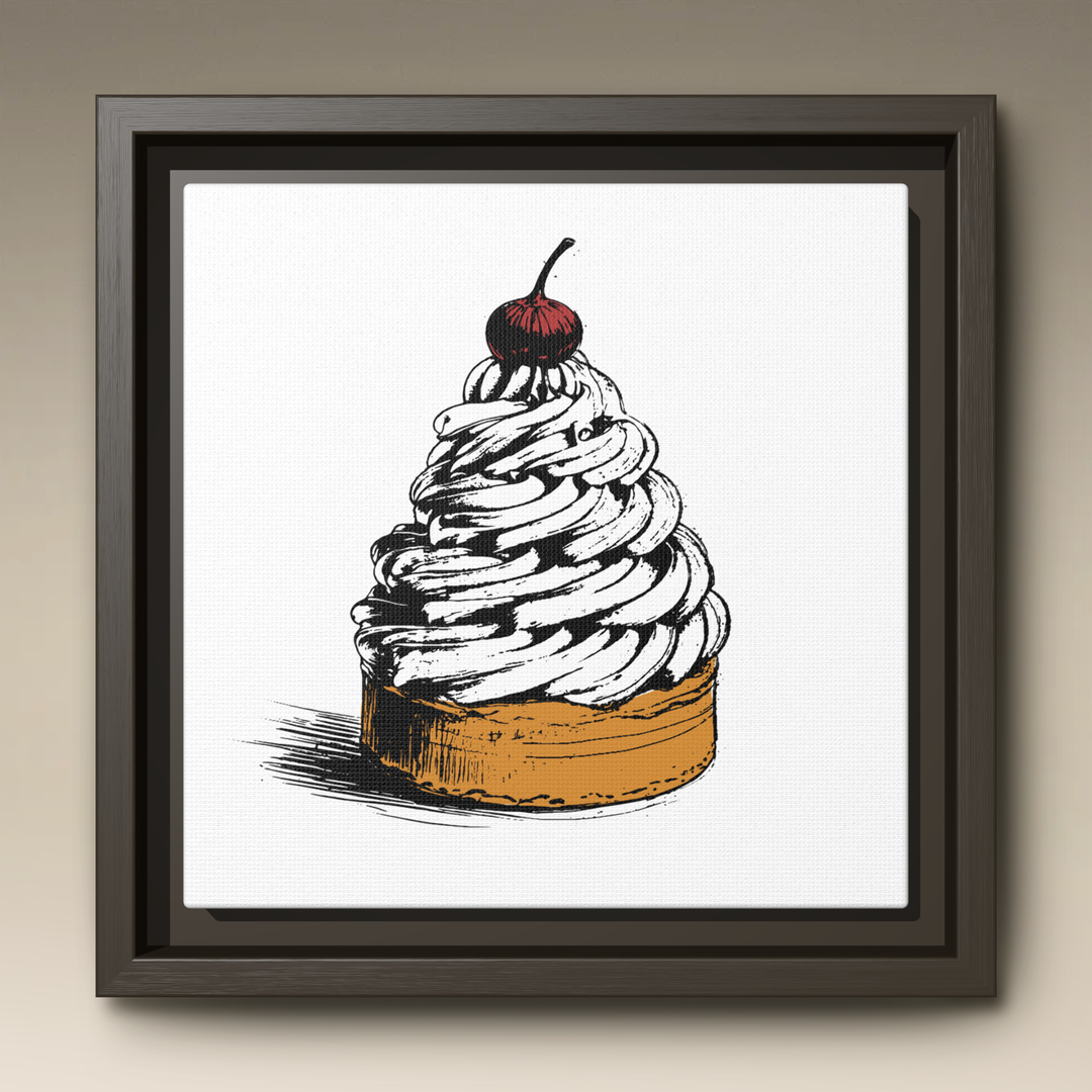 Mont Blanc Framed Canvas