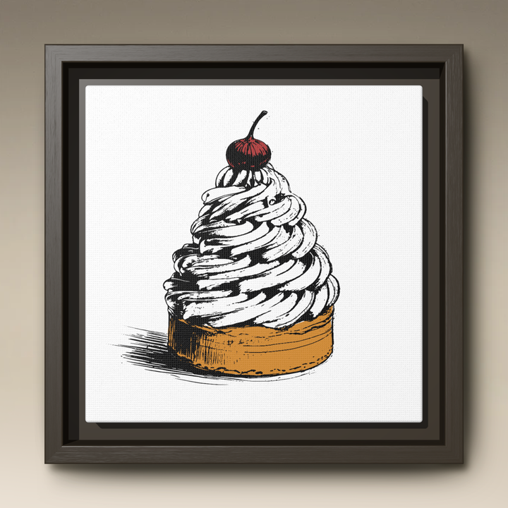 Mont Blanc Framed Canvas