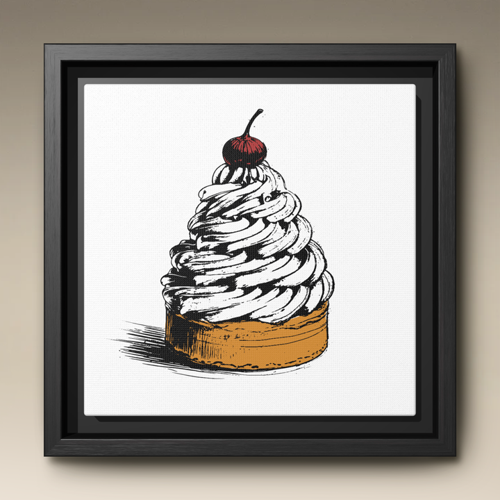 Mont Blanc Framed Canvas