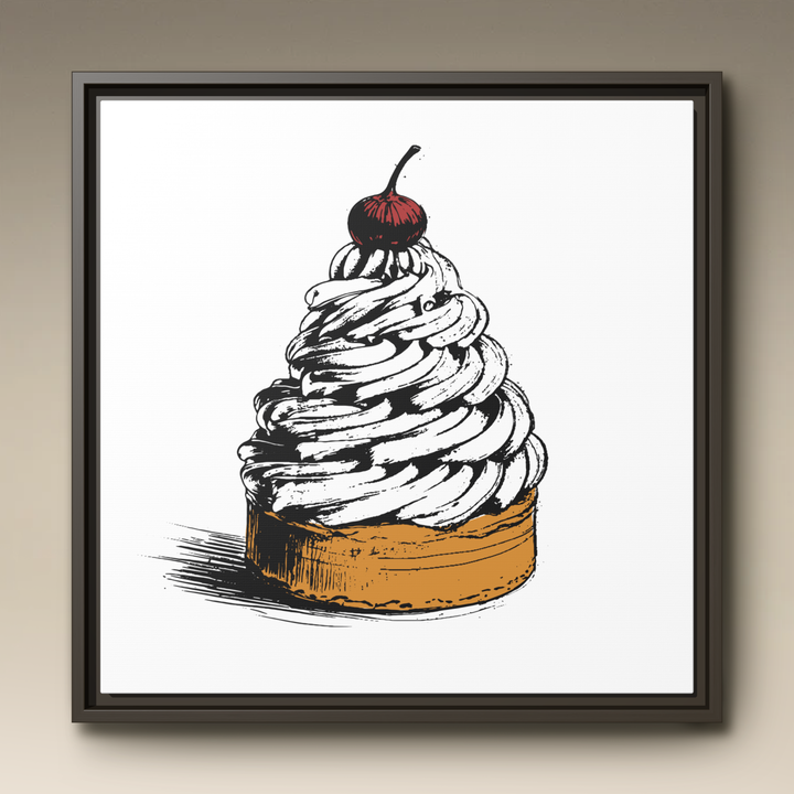 Mont Blanc Framed Canvas