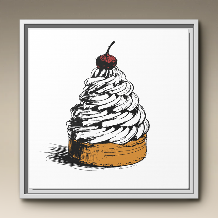 Mont Blanc Framed Canvas