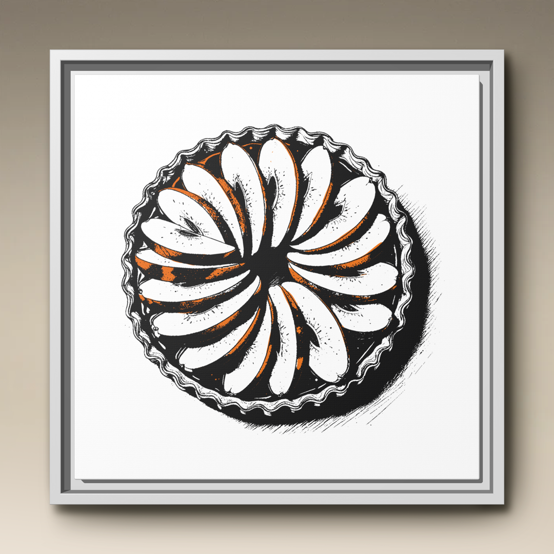Tarte Tatin Framed Canvas