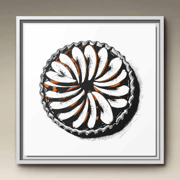 Tarte Tatin Framed Canvas