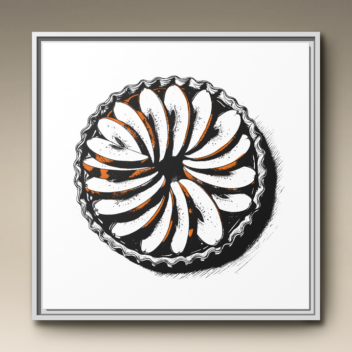 Tarte Tatin Framed Canvas