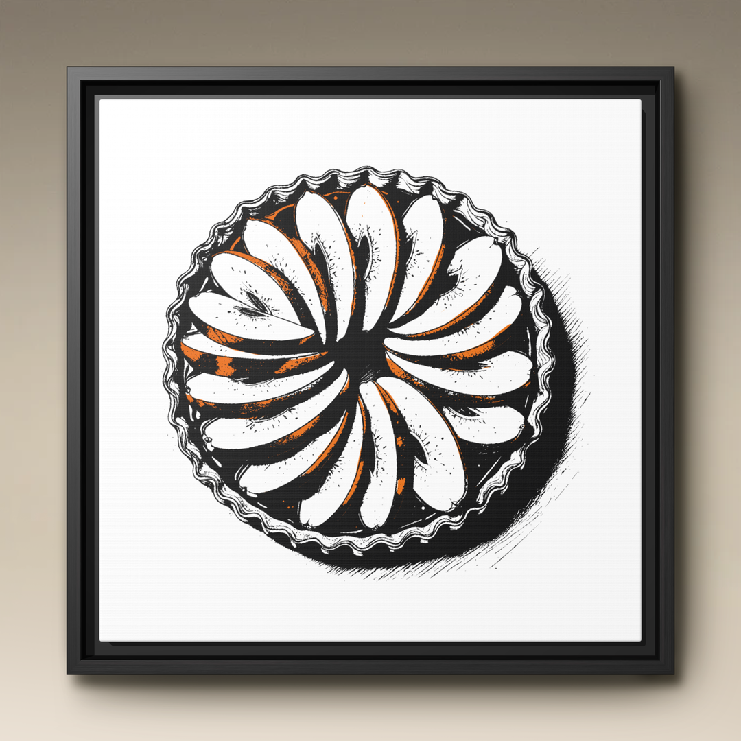 Tarte Tatin Framed Canvas