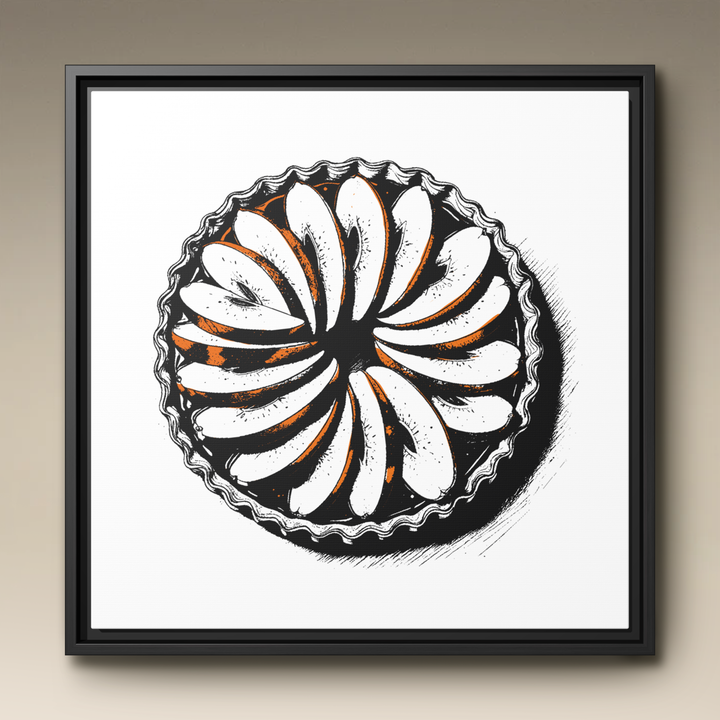 Tarte Tatin Framed Canvas