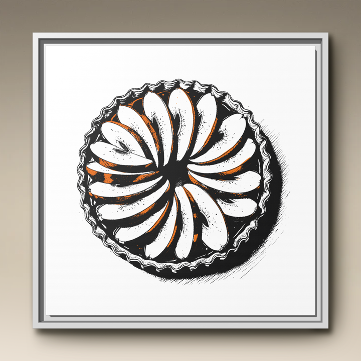 Tarte Tatin Framed Canvas