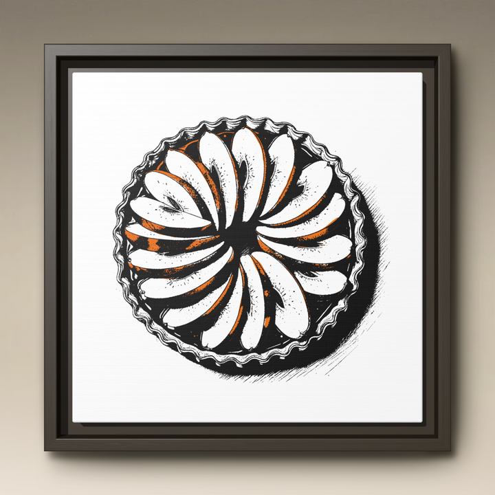 Tarte Tatin Framed Canvas