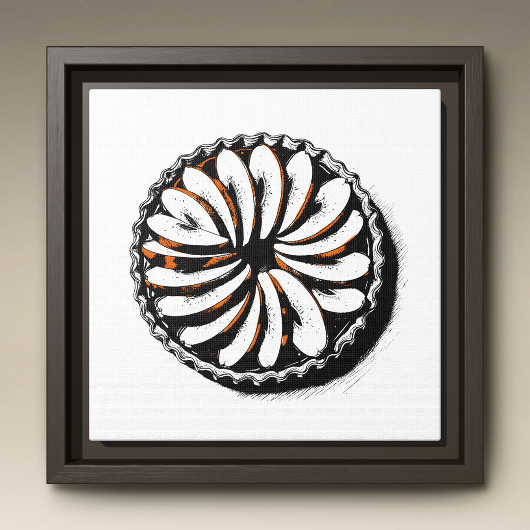 Tarte Tatin Framed Canvas