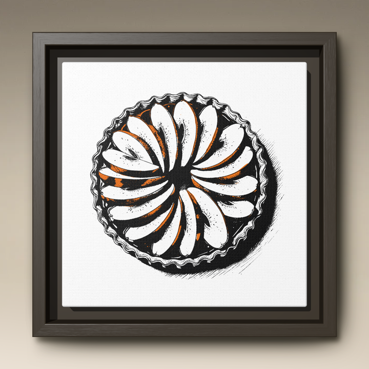 Tarte Tatin Framed Canvas