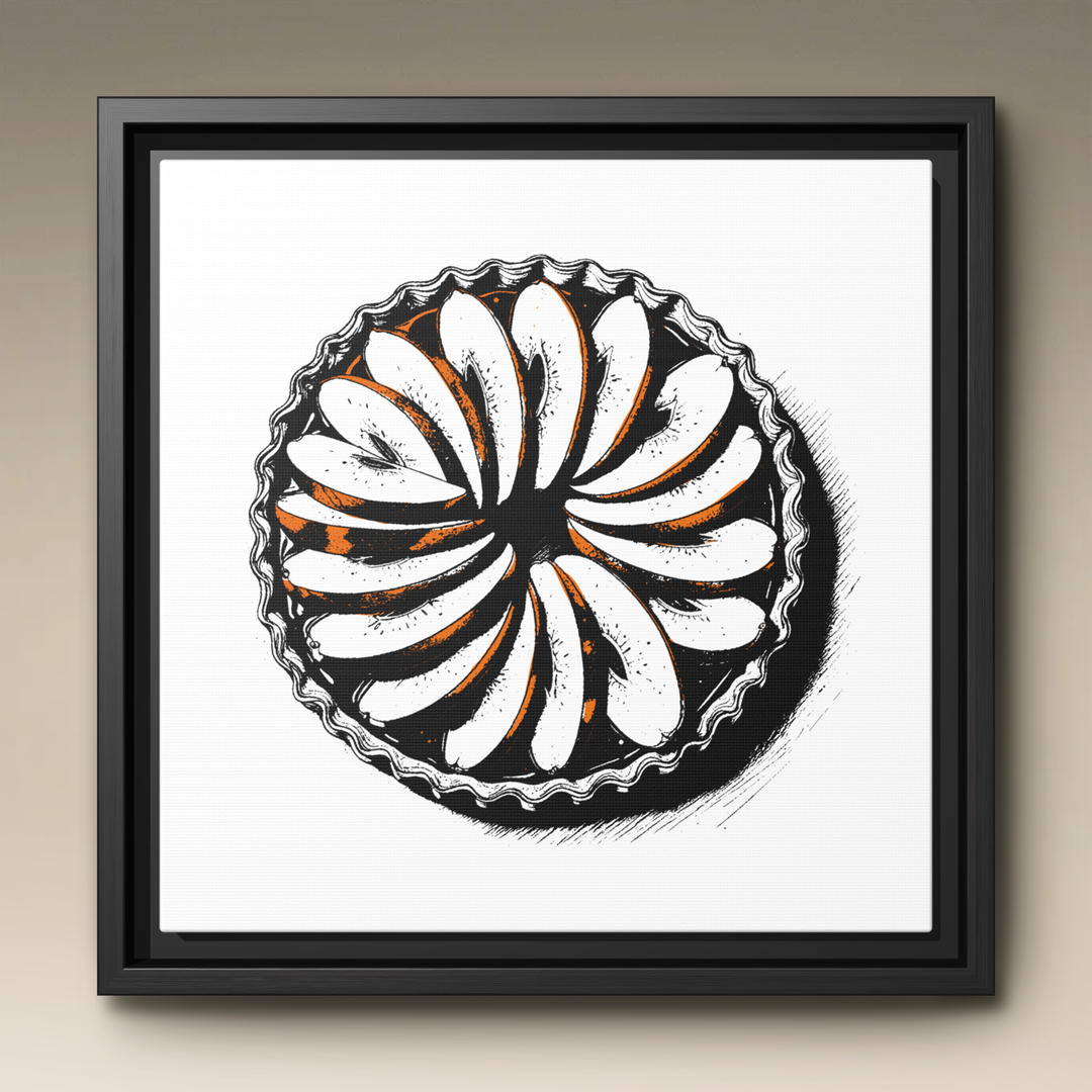 Tarte Tatin Framed Canvas