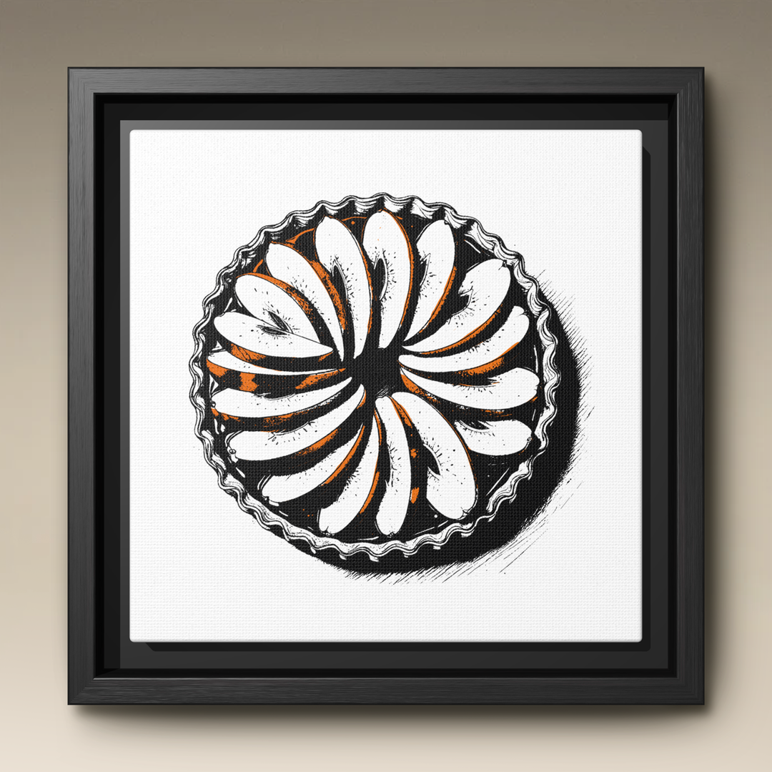 Tarte Tatin Framed Canvas