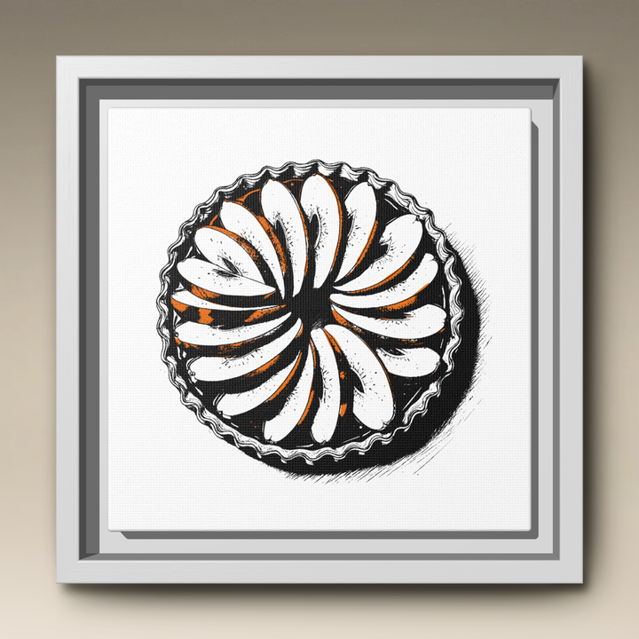 Tarte Tatin Framed Canvas