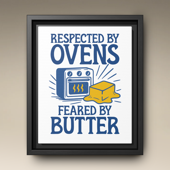 Feared by Butter Framed Canvas