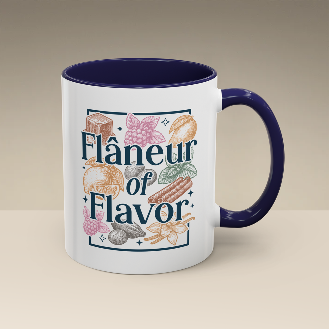 Flâneur of Flavor Color Accent Mug