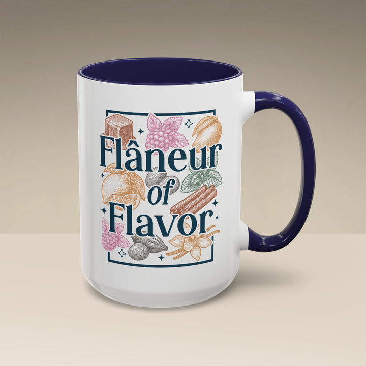 Flâneur of Flavor Color Accent Mug