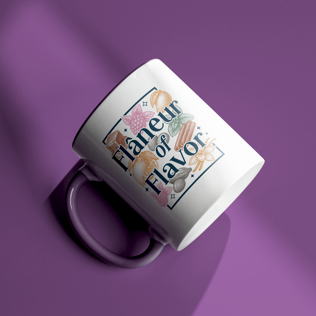 Flâneur of Flavor Color Accent Mug