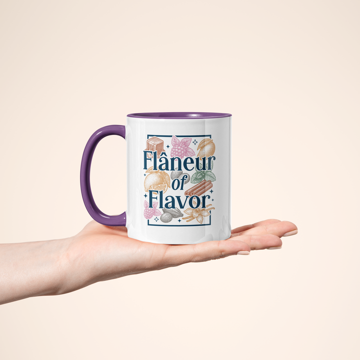 Flâneur of Flavor Color Accent Mug