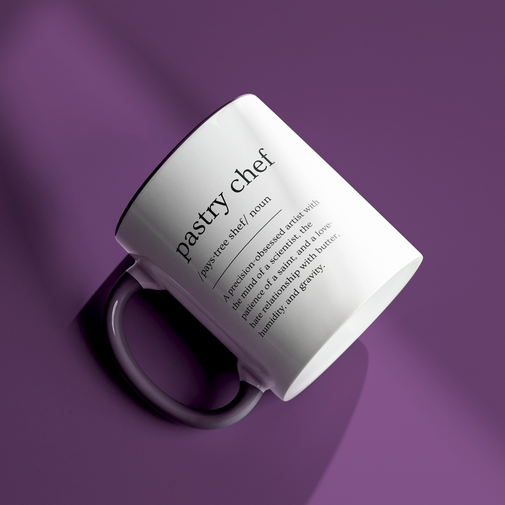 Pastry Chef Definition Color Accent Mug