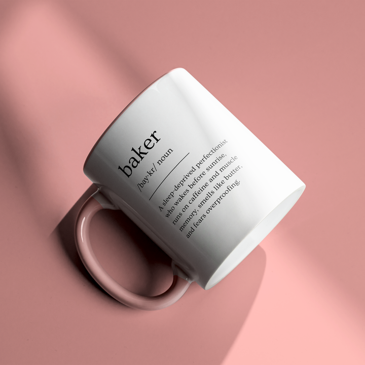 Baker Definition Color Accent Mug