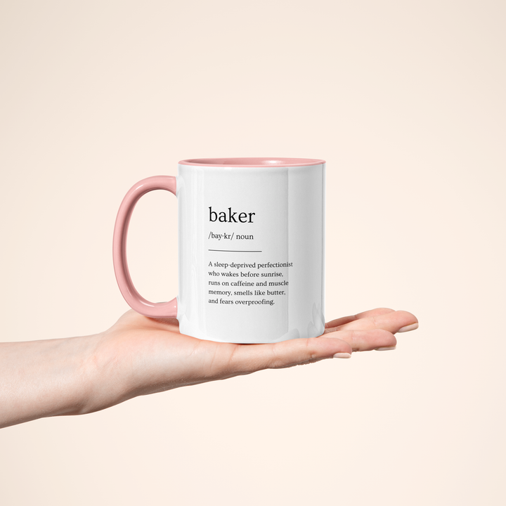 Baker Definition Color Accent Mug