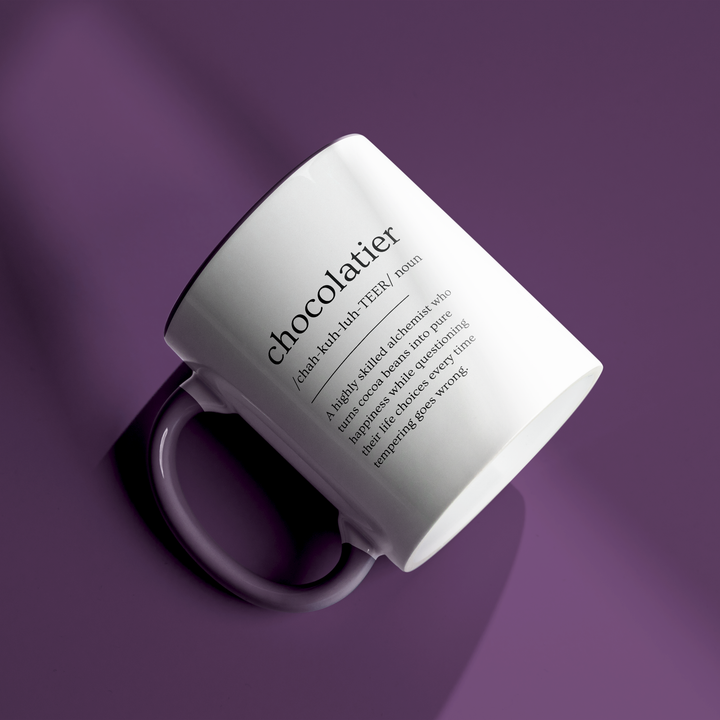 Chocolatier Definition Color Accent Mug