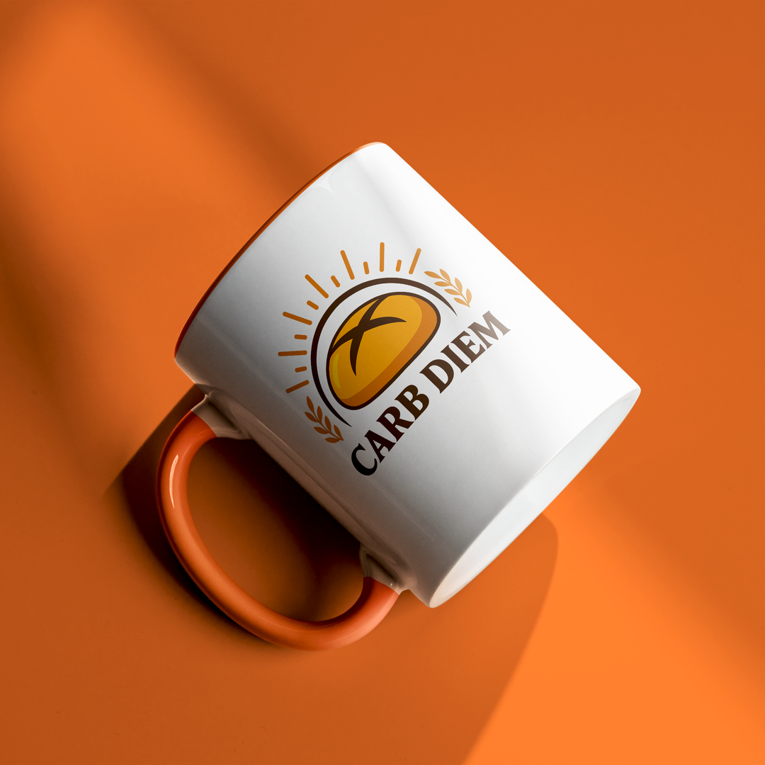 Carb Diem Color Accent Mug