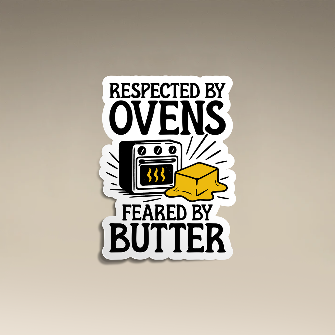 Feared by Butter Vinyl Sticker