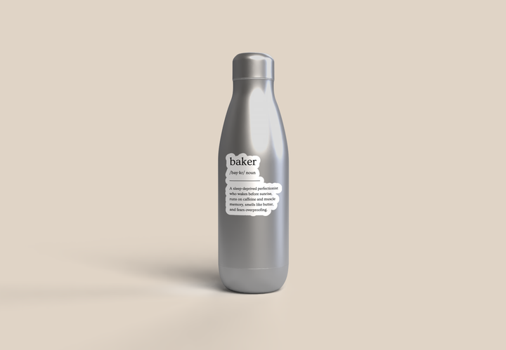 Baker Definition Vinyl Sticker