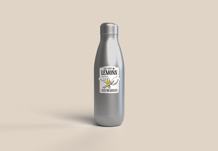 Life Gave Me Lemons Vinyl Sticker