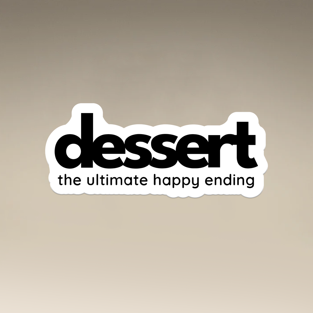 Dessert Ultimate Ending - Lower Case Vinyl Magnets