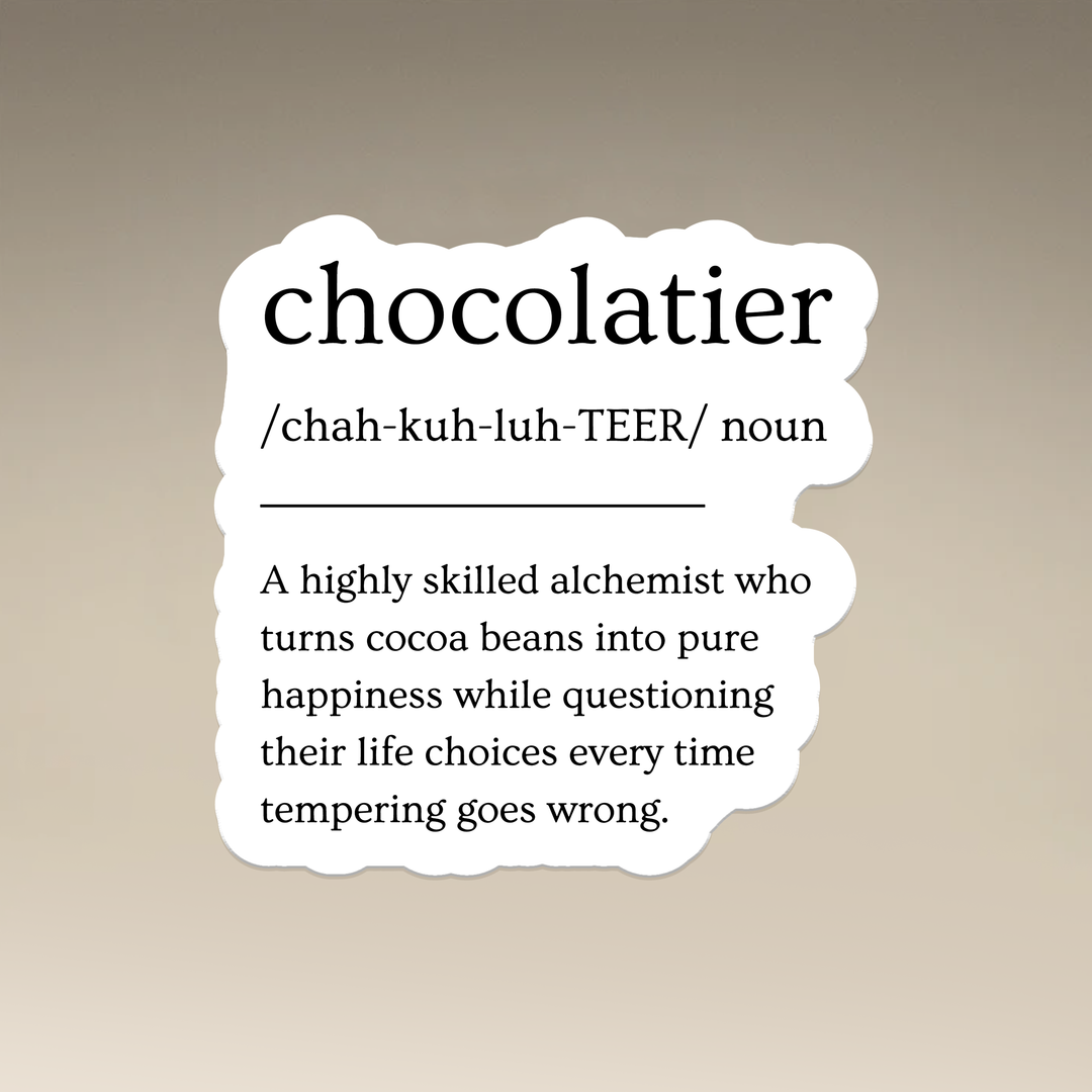 Chocolatier Definition Vinyl Magnets